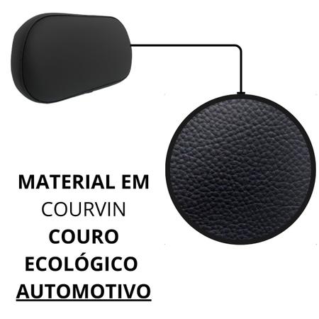 Imagem de Encosto para bau bauleto moto almofada couro impermeável