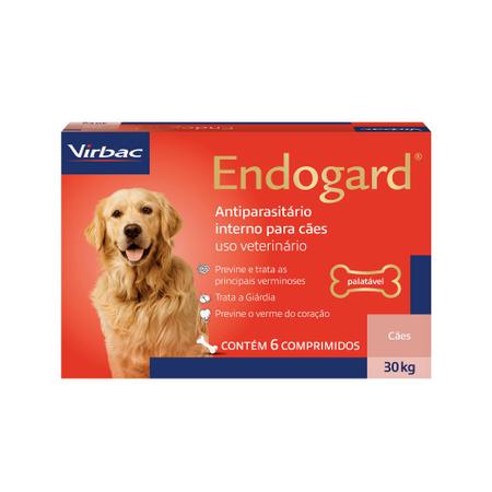 Imagem de Endogard 30kg 6 comprimidos - Virbac