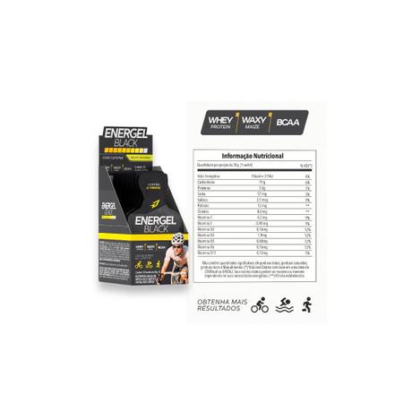 Energel Black - Body Action - 10 Sachês com 30g Imagem de Energel Black - Body Action - 10 Sachês com 30g