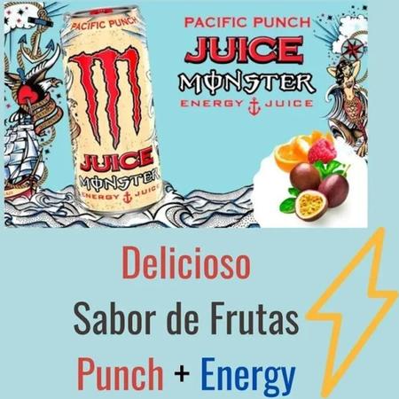 Imagem de Energético Monster Pacific Punch Lt 473Ml (6 Unidades)
