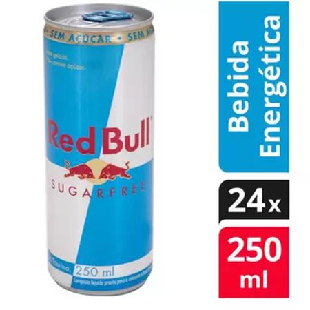 Imagem de Energético Red Bull Sugar Free 250Ml 4 Unidades