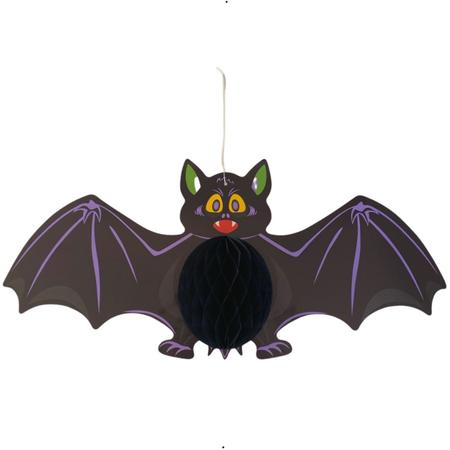Imagem de Enfeite Halloween Morcego Sanfonado 3D 60cm