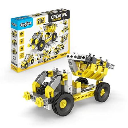 Imagem de Engino- Creative Builder Stem Toys, 20 Multimodel Set, Brinquedos Educacionais para Crianças 6+, Kit de Engenharia, Brinquedos de Construção de Caules, Presente para Meninos e Meninas...