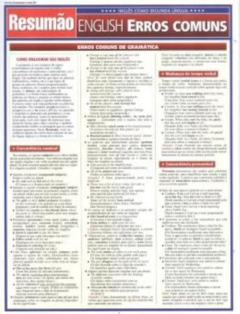 English erros comuns Imagem de English erros comuns