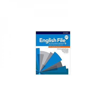 Imagem de English file pre intermediate b students book/workbook multipack   4th ed - OXFORD