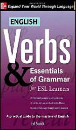 Imagem de English verbs and essentials of grammar for esl learners