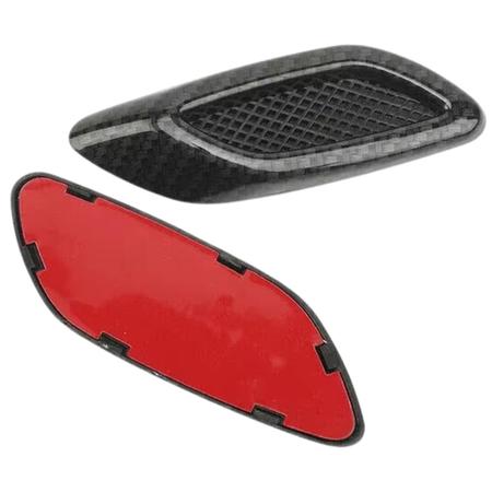 Entrada de Ar Lateral 6 unidades Universal Carbon Look Scoop - Veon Imagem de Entrada de Ar Lateral 6 unidades Universal Carbon Look Scoop