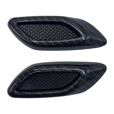 Entrada de Ar Lateral 6 unidades Universal Carbon Look Scoop - Veon Imagem de Entrada de Ar Lateral 6 unidades Universal Carbon Look Scoop