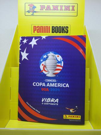 Imagem de Envelope Conmebol Copa América Usa 2024, 5 Envelopes = 25 Cromos + Album Capa Mole