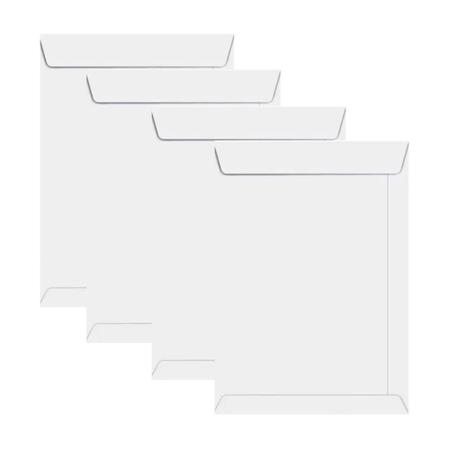 Imagem de Envelope Currículo Branco 260x360 Com 50 Unidade