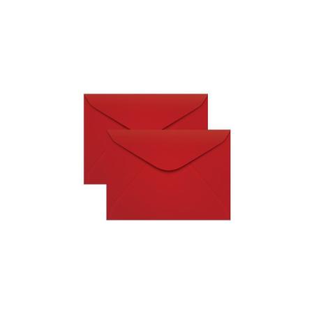 Imagem de Envelope para Convite Vermelho 72x108mm Scrity 100un