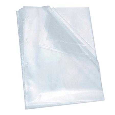 Imagem de Envelope Plástico Ofício 4 Furos Saco Plástico 0,15mm 50un