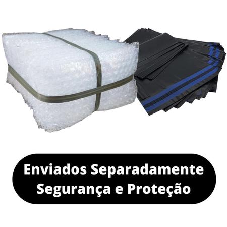 Imagem de Envelope Segurança Preto 19x25 Anti-Violação