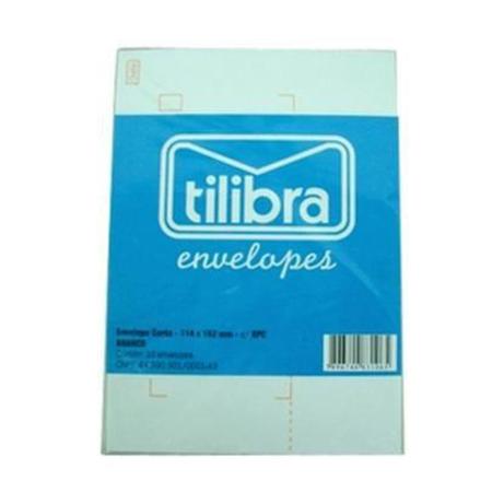Imagem de Envelope Tilibra Comercial Carta Com Rpc -114x162mm - Blister Com 10