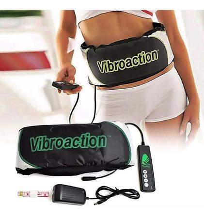 Imagem de Envoltório corporal elétrico vibratório, cinta massageadora para, massagem na cintura, ,