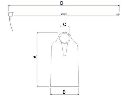 Imagem de Enxada com Cabo 130cm