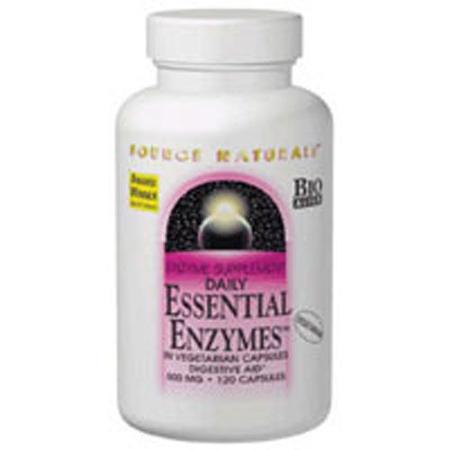 Imagem de Enzimas Essenciais 120 Caps por Source Naturals