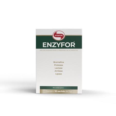 Enzyfor (10 sachês - 3g) - Padrão: Único - VitaFor Imagem de Enzyfor (10 sachês - 3g) - Padrão: Único