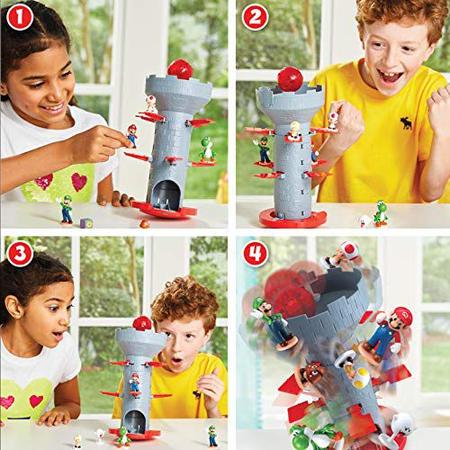 Epoch Jogos Super Mario Blow Up! GameDepot EUA - Playsets