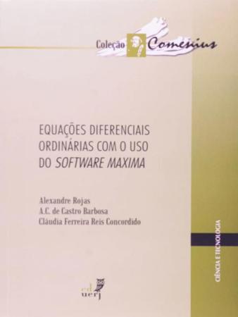 Imagem de Equações Diferenciais Ordinárias Com o Uso do Software Maxima - Coleção Comenius