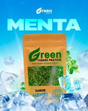 Imagem de Erva mate tereré menta green sachê 30g