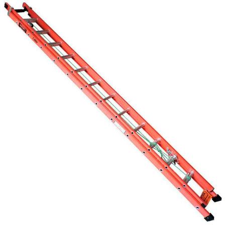 Imagem de Escada de Fibra de Vidro 25 Degraus Extensível 4,5 x 7,8 Metros EAFD-25 SÍNTESE