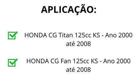 Escapamento Fortuna F1 Mini Tri Cg 125 Titan / Fan Ks 00a08 Imagem de Escapamento Fortuna F1 Mini Tri Cg 125 Titan / Fan Ks 00a08
