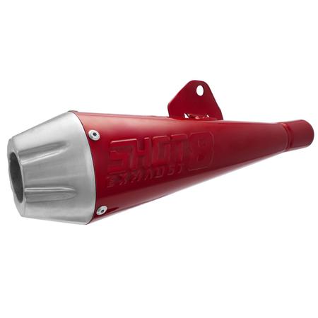 Escapamento Pro Tork Shot 8 Titan 125 Esd 2000 - 2004 Cv Cromada Imagem de Escapamento Pro Tork Shot 8 Titan 125 Esd 2000 - 2004 Cv Cromada