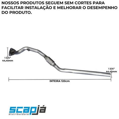 Imagem de Escapamento Tubo Flexível Meriva 1.8 8v 2005 2012