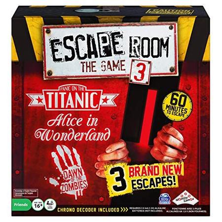 Diset Jogo De Tabuleiro De Jogadores Escape Room 2 Prateado