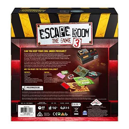 ESCAPE ROOM: BOARD GAME – Portal do Lojista