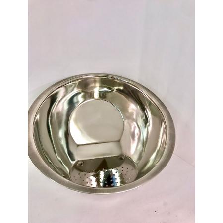 Escorredor de arroz macarrão inox gourmet 20cm - Filó Modas Imagem de Escorredor de arroz macarrão inox gourmet 20cm