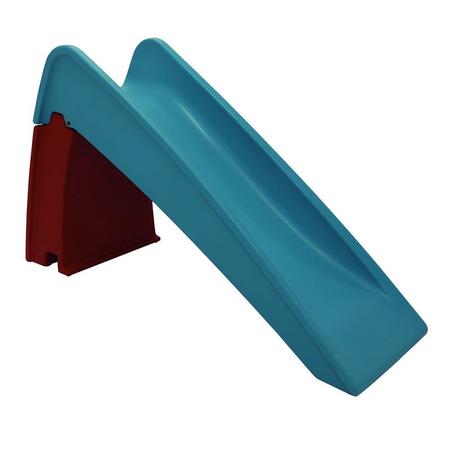 Imagem de Escorregador Infantil Zip em Polietileno Azul e Vermelho Tramontina