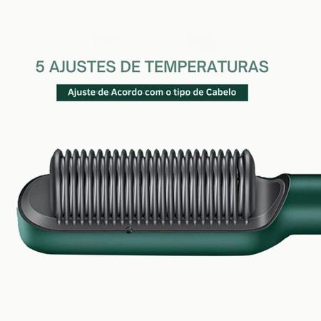 Escova Alisadora 3 Em 1 Potência Alta - Black Watch Imagem de Escova Alisadora 3 Em 1 Potência Alta