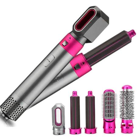 Escova Alisadora 5 Em 1 Profissional Hair 110V - Laurus Imagem de Escova Alisadora 5 Em 1 Profissional Hair 110V