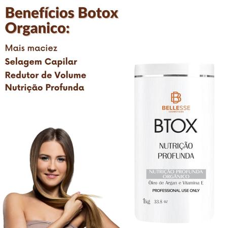 Imagem de Escova Botox Redutor De Volume Selagem Capilar Terapia Liss