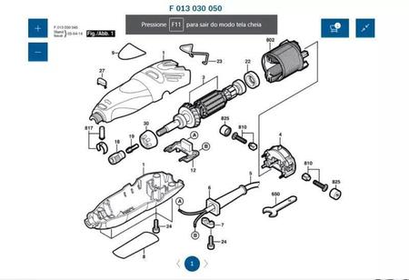 Imagem de Escova Carvão Dremel 300, 395 e 3000 Original 2615298790