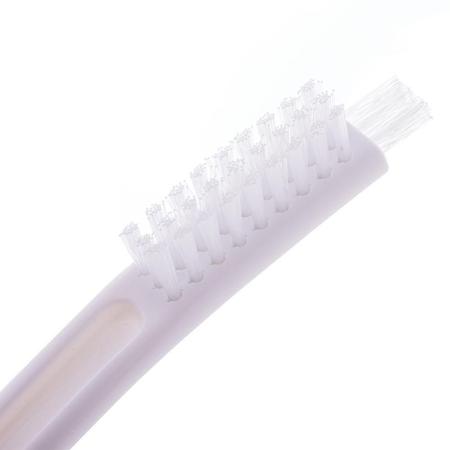 Imagem de Escova De Plástico P/Limpeza Branca 21Cm X 1,5Cm