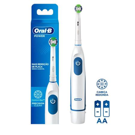 Imagem de Escova Dental Elétrica Oral-B Pro-Saúde Power + 2 Pilhas