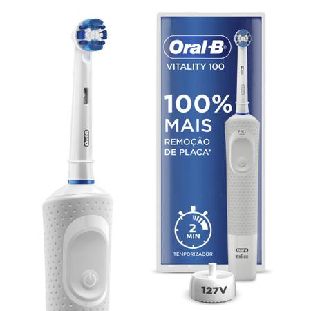 Imagem de Escova Dental Elétrica Oral-B Vitality Precision Clean 127V 1 Unidade
