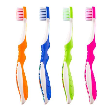 Imagem de Escova Dental Kids Clear UP Cerdas Super Macias 6+ Anos com Capa Protetora Cores Sortidas 1 Unidade