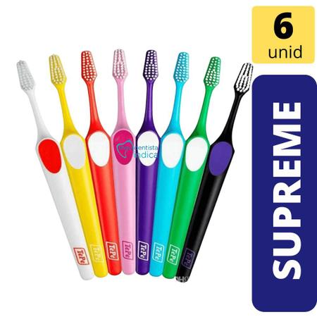 Imagem de Escova Dental TePe  Supreme Soft  6 unidades
