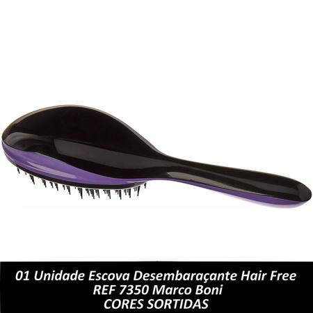  Escova Desembaraçante Hair Free, 7350, Marco Boni, Núcleos  Sortidas, 1 Unidade : Belleza y Cuidado Personal