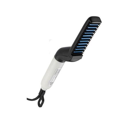 Escova Elétrica Para Barba Bivolt - Chapinha Modelador E Alisador - Profissional Imagem de Escova Elétrica Para Barba Bivolt - Chapinha Modelador E Alisador