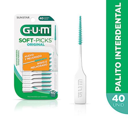 Imagem de Escova Interdental Gum Soft-Picks Original 40 Unidades