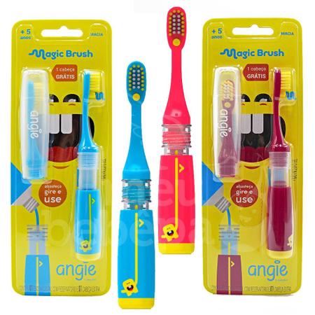 Escova magic brush angie extra macia 3+ - Angei Imagem de Escova magic brush angie extra macia 3+