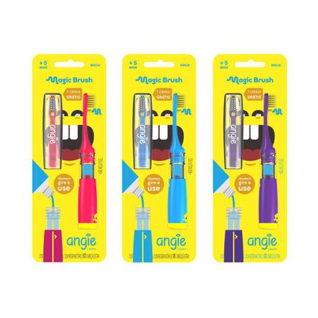 Escova magic brush angie extra macia 3+ - Angei Imagem de Escova magic brush angie extra macia 3+