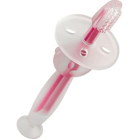 Imagem de Escova massageadora de gengiva baby rosa - buba