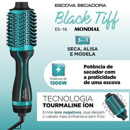 Imagem de Escova Modeladora 3 Em 1 Mondial Tourmaline Bivolt 110v/220v