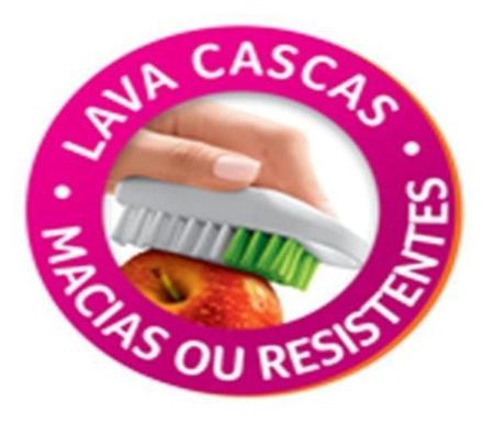 Imagem de Escova Multi Funciona Para Lavar Legumes Frutas E Verduras